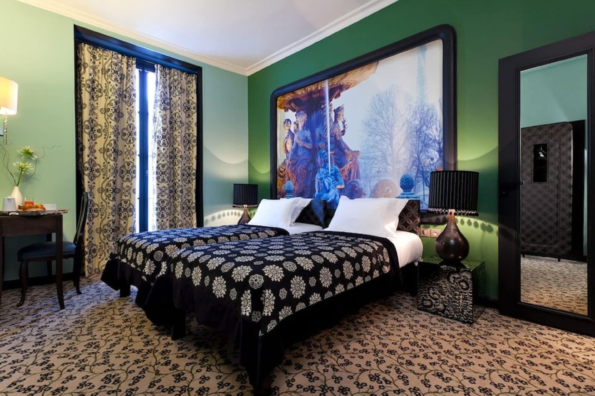 Hotel Fontaines Du Luxembourg Paris Exteriör bild