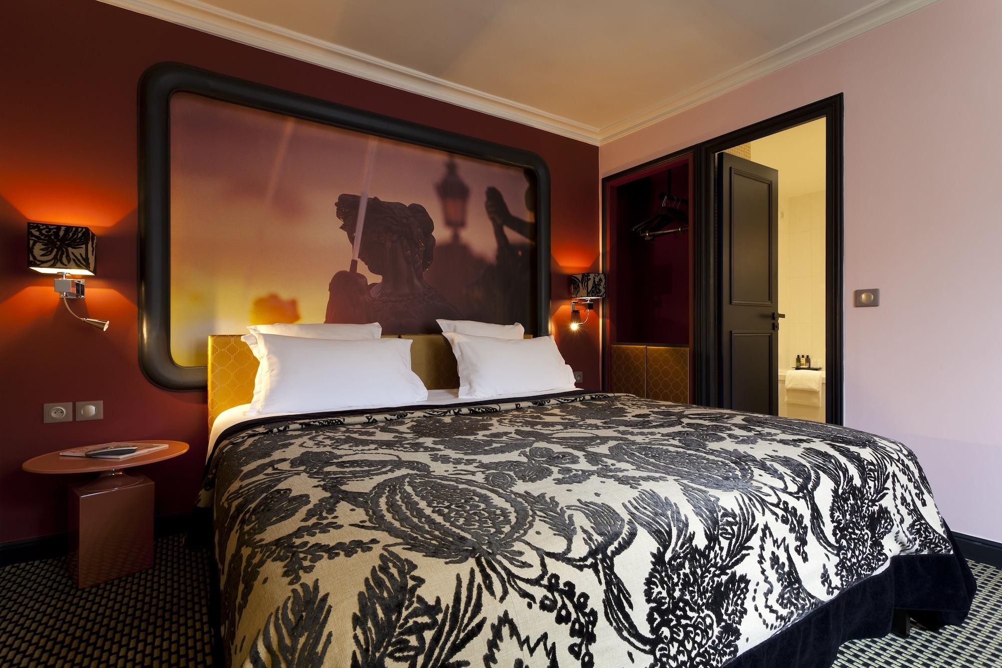 Hotel Fontaines Du Luxembourg Paris Exteriör bild