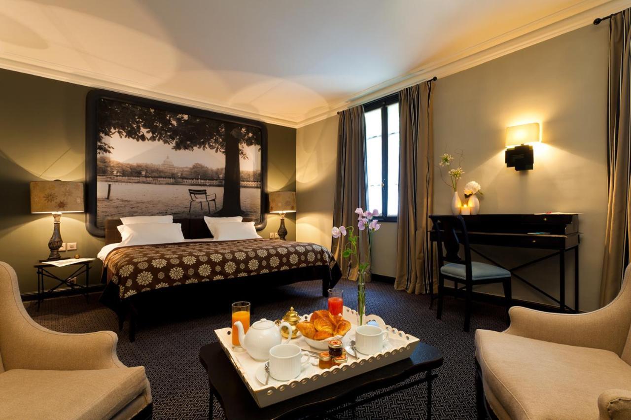 Hotel Fontaines Du Luxembourg Paris Exteriör bild